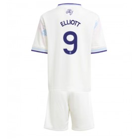 Aston Villa Harvey Elliott #9 Tredje Kläder Barn 2025-26 Kortärmad (+ Korta byxor)